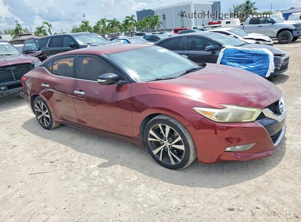 1N4AA6AP6HC404971 2017 NISSAN MAXIMA Red Przód prawy