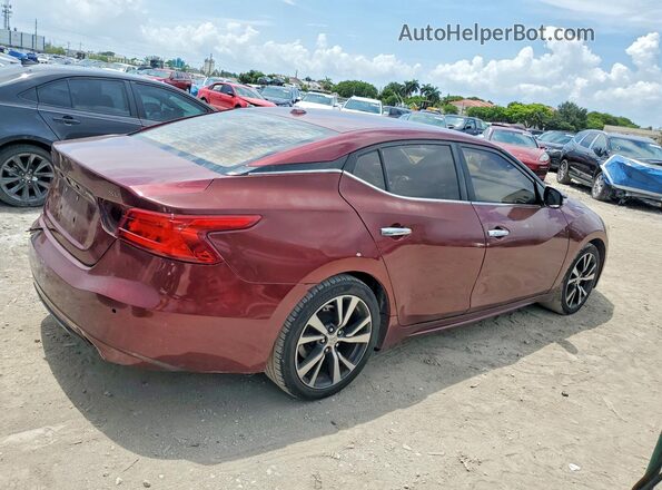 1N4AA6AP6HC404971 2017 NISSAN MAXIMA Red Tył prawy