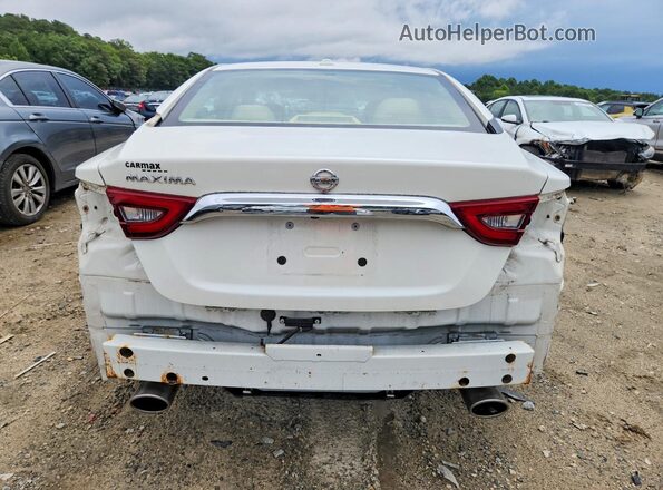 1N4AA6AP6HC407109 2017 NISSAN MAXIMA Белый Вид сзади