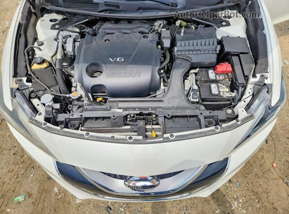 1N4AA6AP6HC407109 2017 NISSAN MAXIMA Белый Вид задней части салона