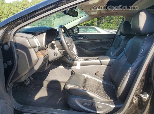 1N4AA6AP6HC408647 2017 NISSAN MAXIMA Black Вид салону спереду