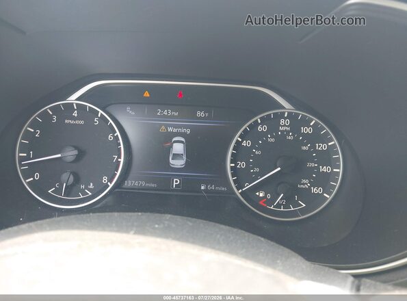 1N4AA6AP6HC425075 2017 NISSAN MAXIMA Серебряный Вид задних сидений