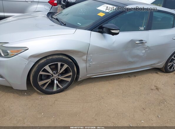 1N4AA6AP6HC425075 2017 NISSAN MAXIMA Серебряный Вид спереди