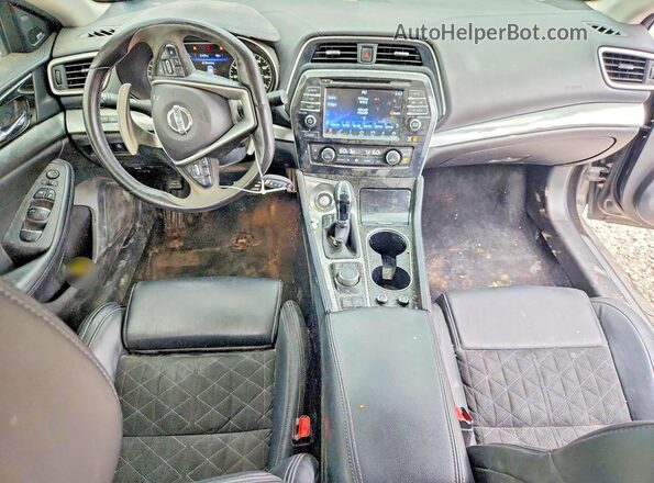 1N4AA6AP6HC432009 2017 NISSAN MAXIMA Черный Вид панели приборов