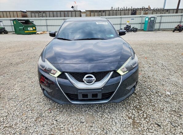 1N4AA6AP6HC432009 2017 NISSAN MAXIMA Черный Вид спереди