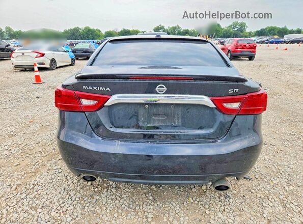 1N4AA6AP6HC432009 2017 NISSAN MAXIMA Черный Вид сзади