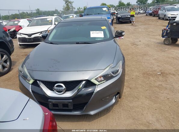 1N4AA6AP6HC434973 2017 NISSAN MAXIMA Gray Widok wnętrza z tyłu