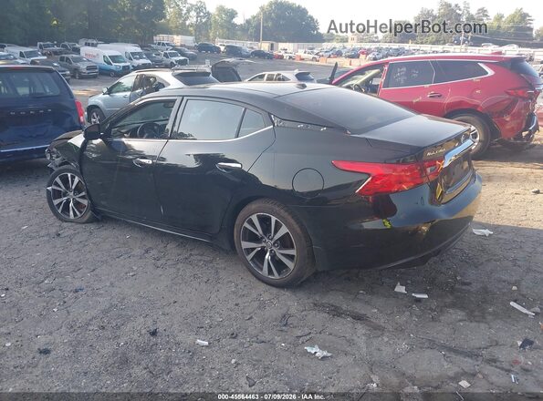 1N4AA6AP6HC441633 2017 NISSAN MAXIMA Черный Задняя левая четверть