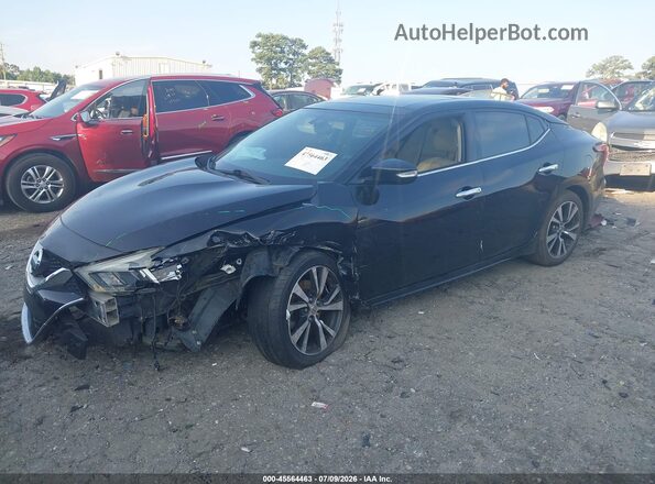 1N4AA6AP6HC441633 2017 NISSAN MAXIMA Черный Передняя левая четверть