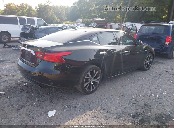 1N4AA6AP6HC441633 2017 NISSAN MAXIMA Черный Задняя правая четверть