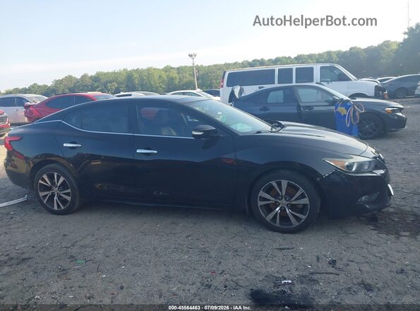 1N4AA6AP6HC441633 2017 NISSAN MAXIMA Черный Вид задней части салона