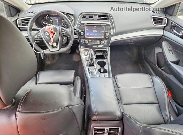 1N4AA6AP6HC444824 2017 NISSAN MAXIMA Silver Вид панелі приладів