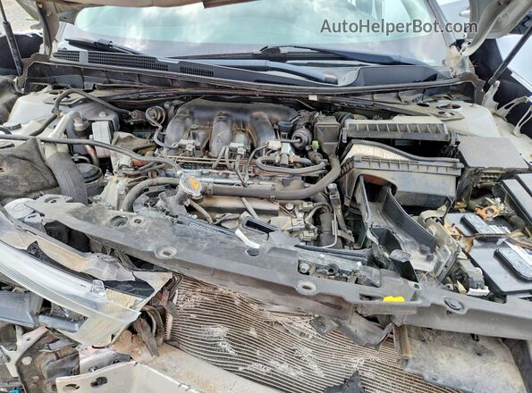 1N4AA6AP6HC444824 2017 NISSAN MAXIMA Silver Вид задньої частини салону