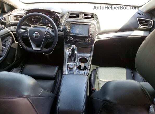 1N4AA6AP6HC448968 2017 NISSAN MAXIMA White Widok deski rozdzielczej