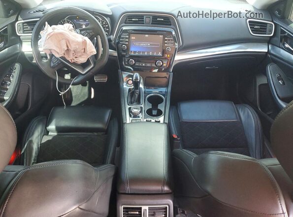 1N4AA6AP6HC454866 2017 NISSAN MAXIMA Black Առջևի վահանակի տեսք