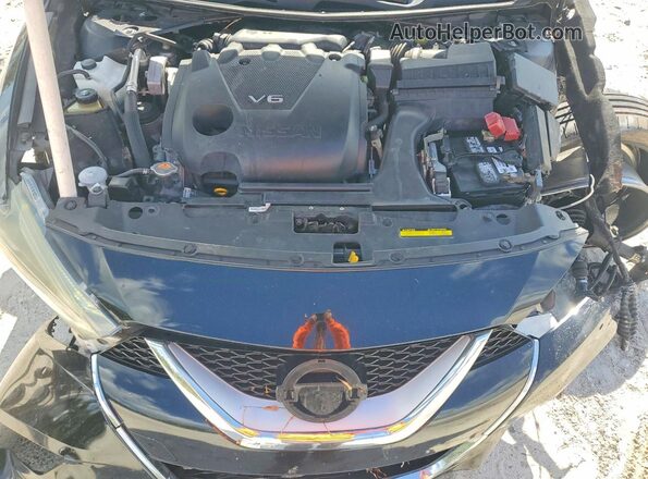 1N4AA6AP6HC454866 2017 NISSAN MAXIMA Black Սալոնի հետևի տեսք