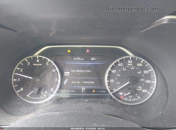 1N4AA6AP6JC380418 2018 NISSAN MAXIMA Silver Widok tylnych siedzeń
