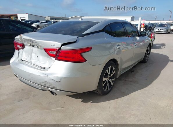 1N4AA6AP6JC380418 2018 NISSAN MAXIMA Silver Tył prawy