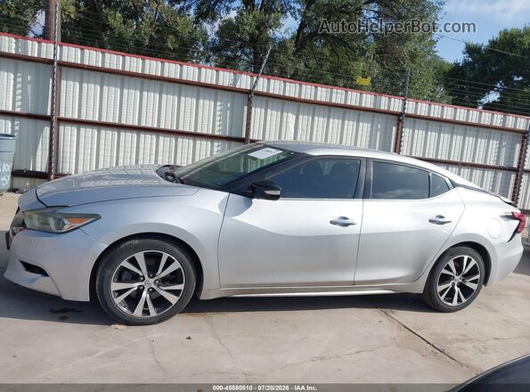 1N4AA6AP6JC380418 2018 NISSAN MAXIMA Silver Widok wnętrza 360 stopni
