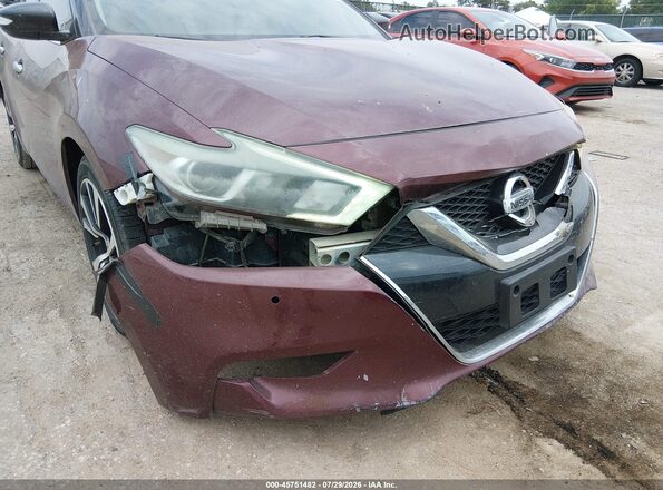 1N4AA6AP6JC381424 2018 NISSAN MAXIMA Purple Vista frontal