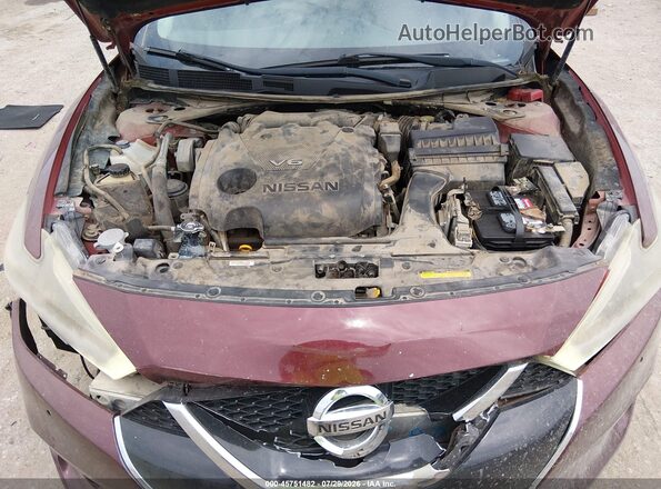1N4AA6AP6JC381424 2018 NISSAN MAXIMA Purple Vista trasera