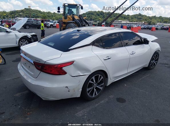 1N4AA6AP6JC408265 2018 NISSAN MAXIMA White Trasero derecho