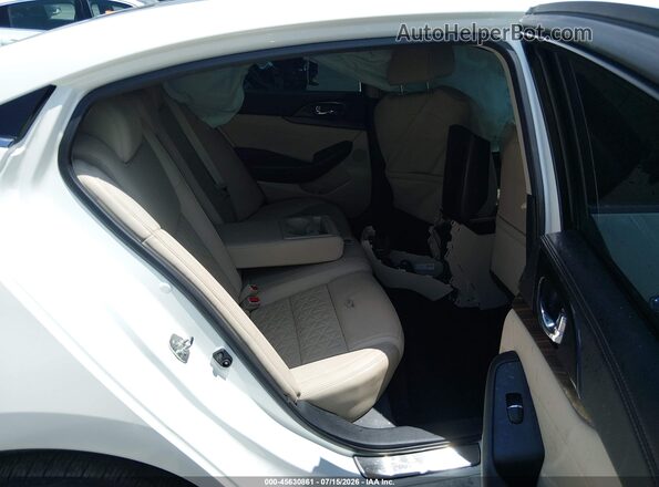 1N4AA6AP6JC408265 2018 NISSAN MAXIMA White Vista de la etiqueta del VIN