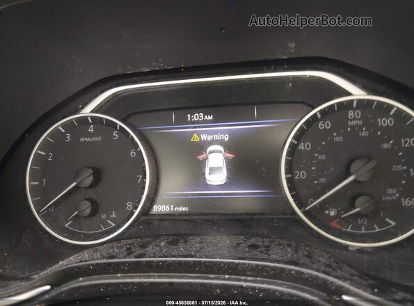 1N4AA6AP6JC408265 2018 NISSAN MAXIMA White Vista de los asientos traseros