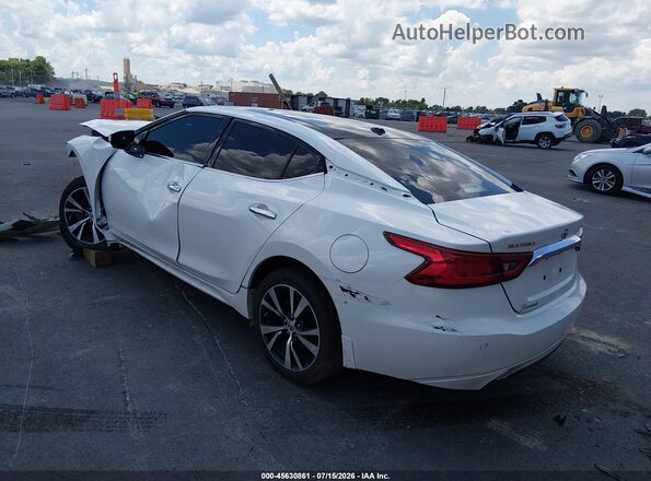 1N4AA6AP6JC408265 2018 NISSAN MAXIMA White Trasero izquierdo
