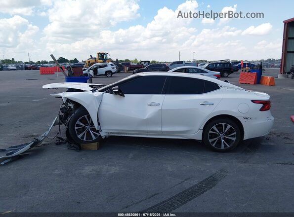 1N4AA6AP6JC408265 2018 NISSAN MAXIMA White Vista interior de 360 grados