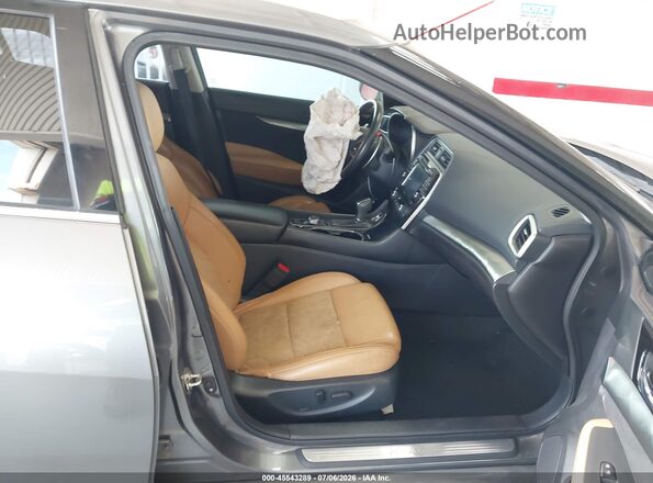 1N4AA6AP7GC378203 2016 NISSAN MAXIMA Gray Vista interior delantera