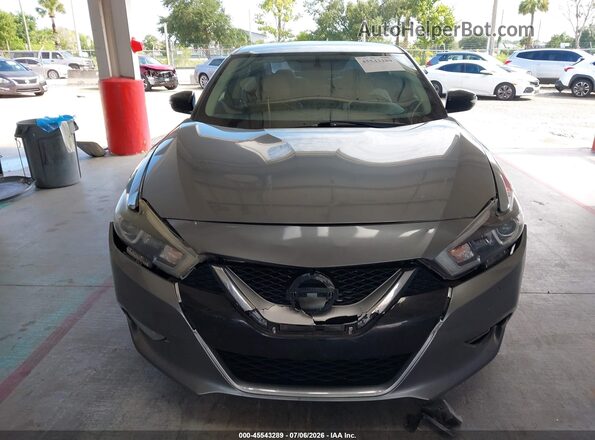1N4AA6AP7GC378203 2016 NISSAN MAXIMA Gray Vista del cuadro de instrumentos