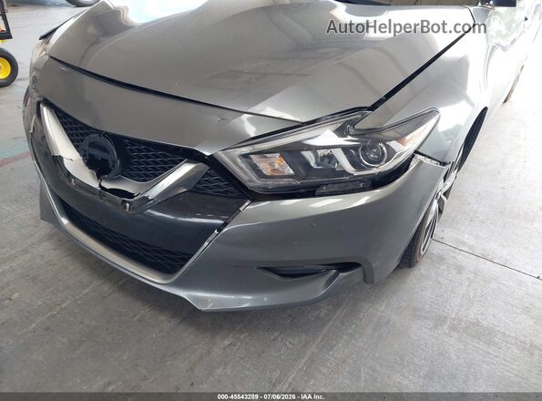 1N4AA6AP7GC378203 2016 NISSAN MAXIMA Gray Vista frontal
