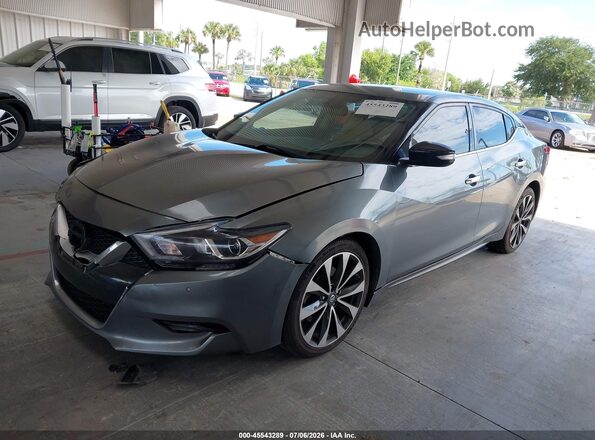 1N4AA6AP7GC378203 2016 NISSAN MAXIMA Gray Vista tres cuartos delantera izquierda