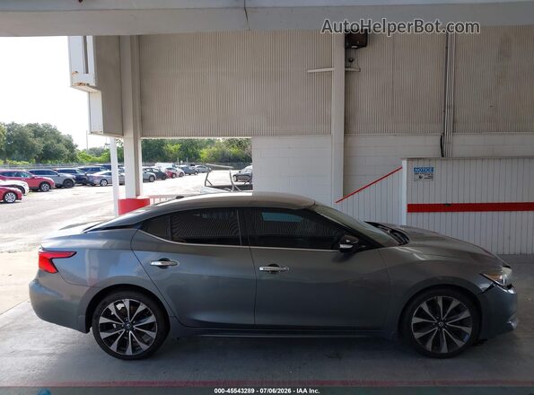 1N4AA6AP7GC378203 2016 NISSAN MAXIMA Gray Vista interior trasera