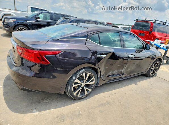 1N4AA6AP7GC389301 2016 NISSAN MAXIMA Black უკანა მარჯვენა