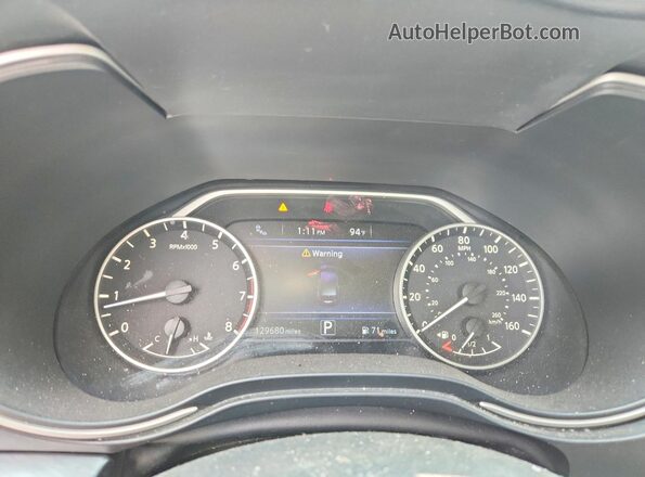 1N4AA6AP7GC389301 2016 NISSAN MAXIMA Black ხელსაწყოთა პანელის ხედი