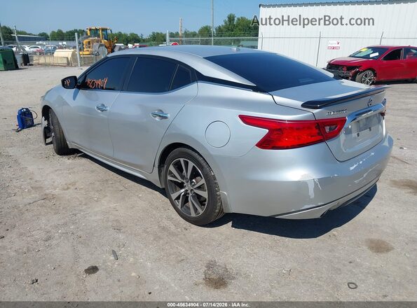 1N4AA6AP7GC389962 2016 NISSAN MAXIMA Серебряный Задняя левая четверть