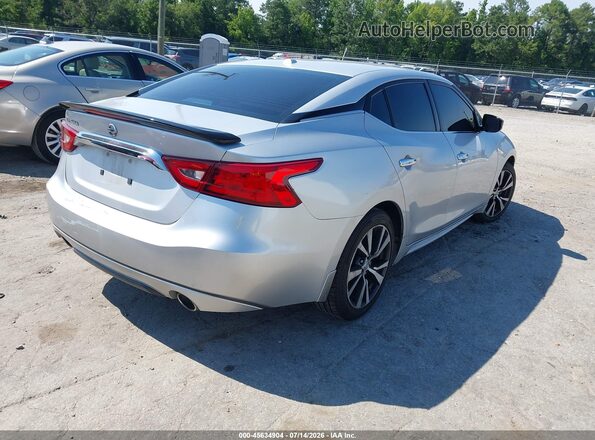 1N4AA6AP7GC389962 2016 NISSAN MAXIMA Серебряный Задняя правая четверть