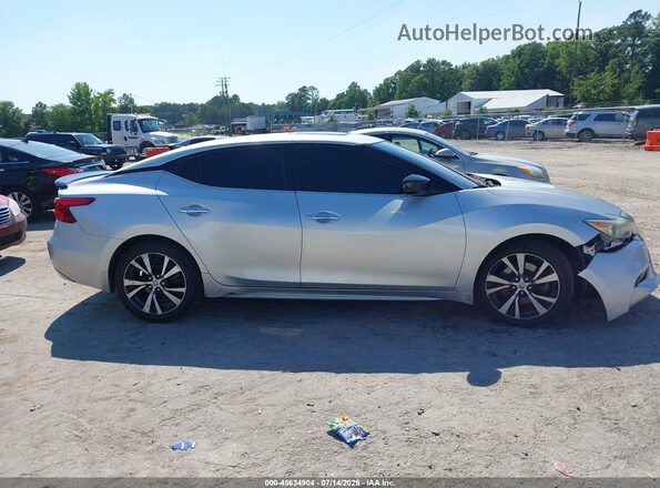 1N4AA6AP7GC389962 2016 NISSAN MAXIMA Серебряный Вид щитка приборов