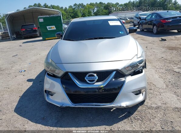1N4AA6AP7GC389962 2016 NISSAN MAXIMA Серебряный Вид панели приборов