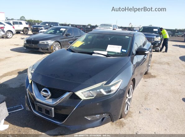 1N4AA6AP7GC401625 2016 NISSAN MAXIMA Gray წინა მარცხენა ხედი სამი მეოთხედიდან