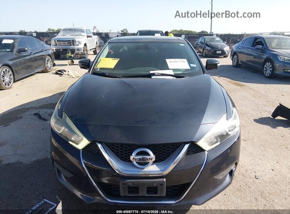 1N4AA6AP7GC401625 2016 NISSAN MAXIMA Gray უკანა სალონის ხედი
