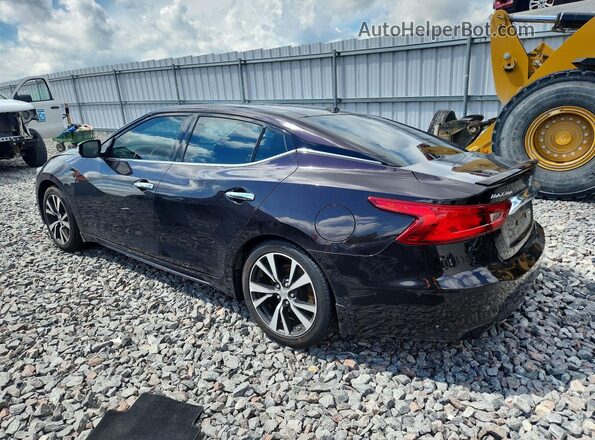 1N4AA6AP7GC405092 2016 NISSAN MAXIMA Темно-бордовый Задняя левая четверть