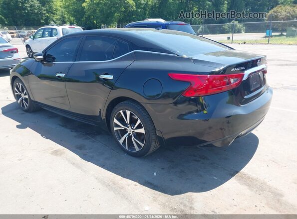1N4AA6AP7GC406341 2016 NISSAN MAXIMA Black Задня ліва чверть