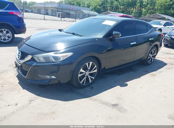 1N4AA6AP7GC406341 2016 NISSAN MAXIMA Black Передня ліва чверть