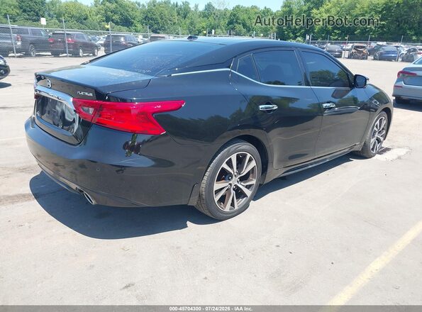 1N4AA6AP7GC406341 2016 NISSAN MAXIMA Black Задня права чверть