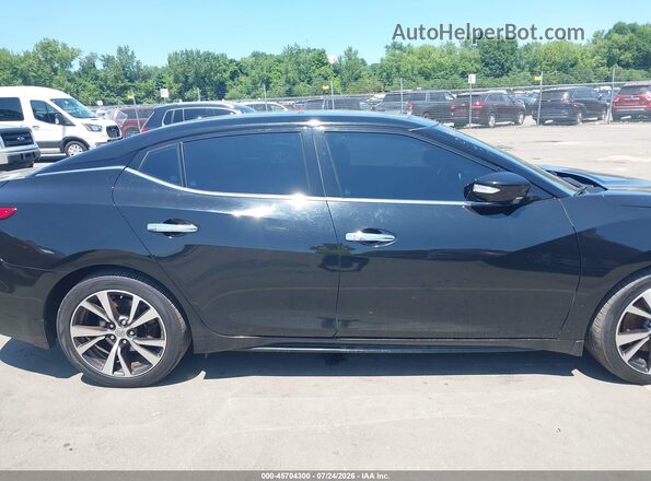 1N4AA6AP7GC406341 2016 NISSAN MAXIMA Black Вид задньої частини салону