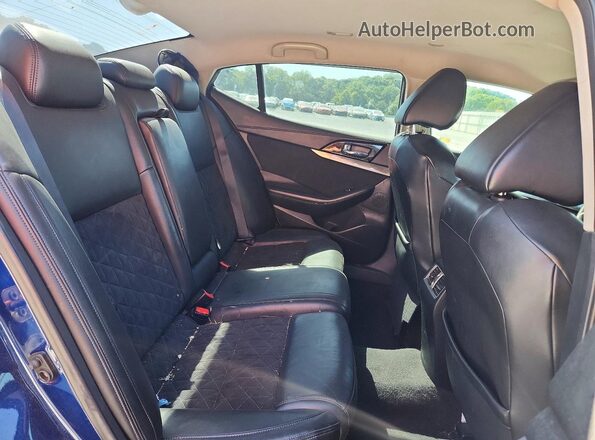 1N4AA6AP7GC406923 2016 NISSAN MAXIMA Blue Rear seats view