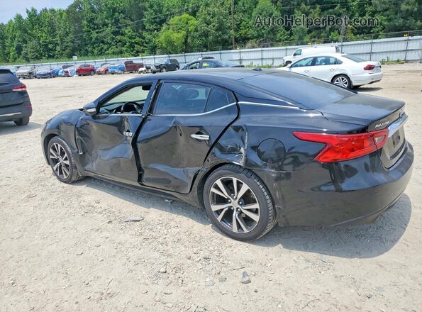 1N4AA6AP7GC407599 2016 NISSAN MAXIMA Black უკანა მარცხენა